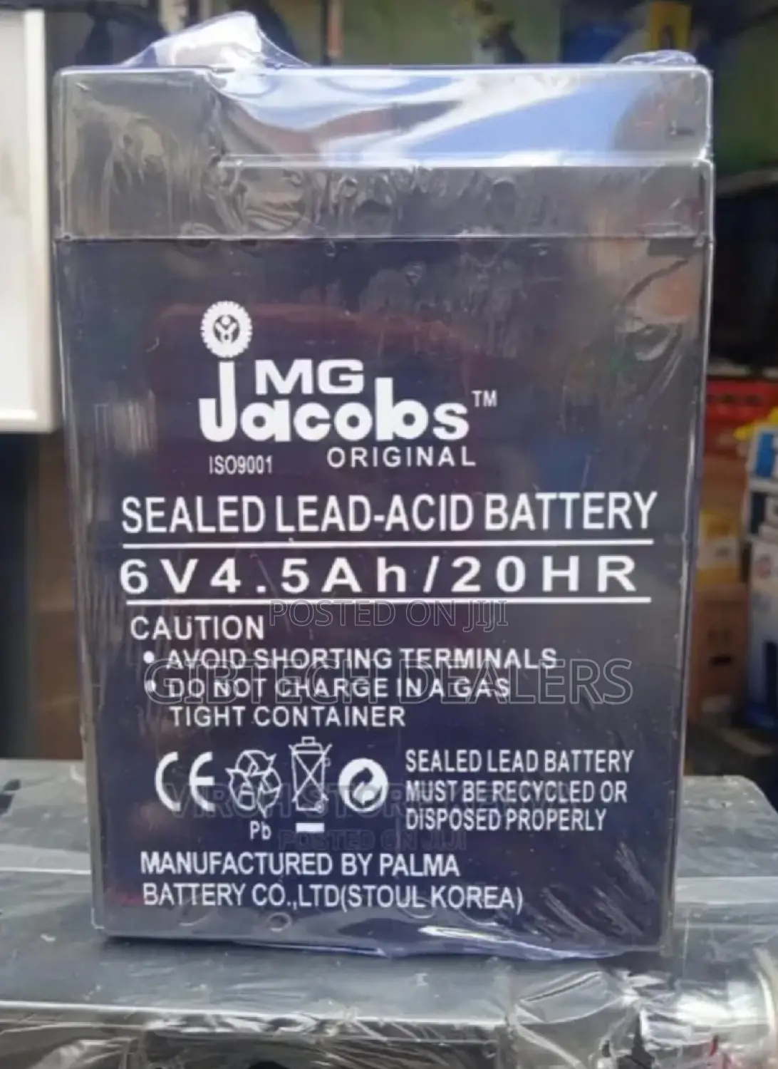 Best Quality 4.5ah 6v Jacobs Battery