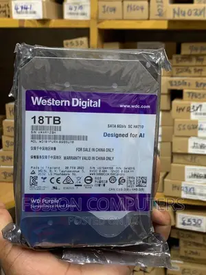 18TB WD Purple Surveillance Hard Disk