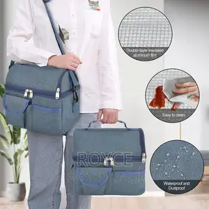Double Compartment Lunch Bag