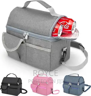 Double Compartment Lunch Bag
