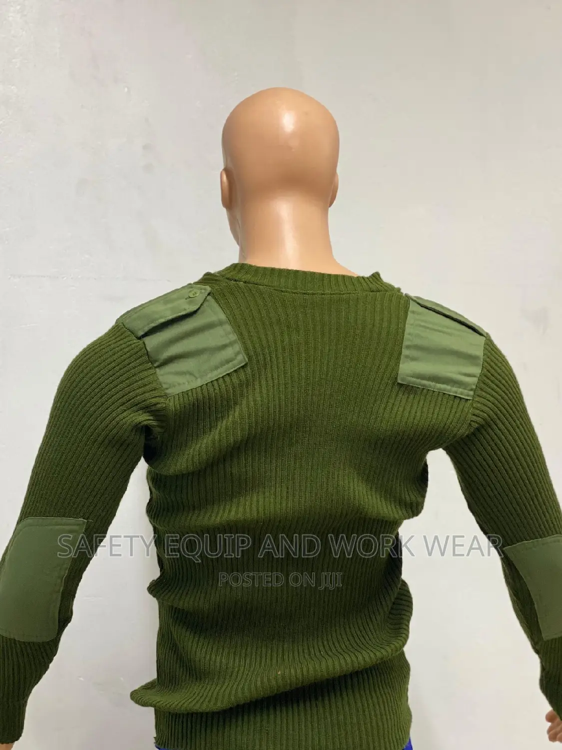 Green Tactical Security Sweater