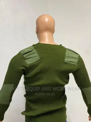 Green Tactical Security Sweater