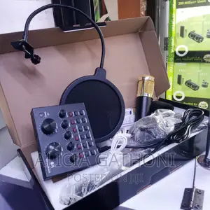 New Codenserv8 Microphone With Sounds Card