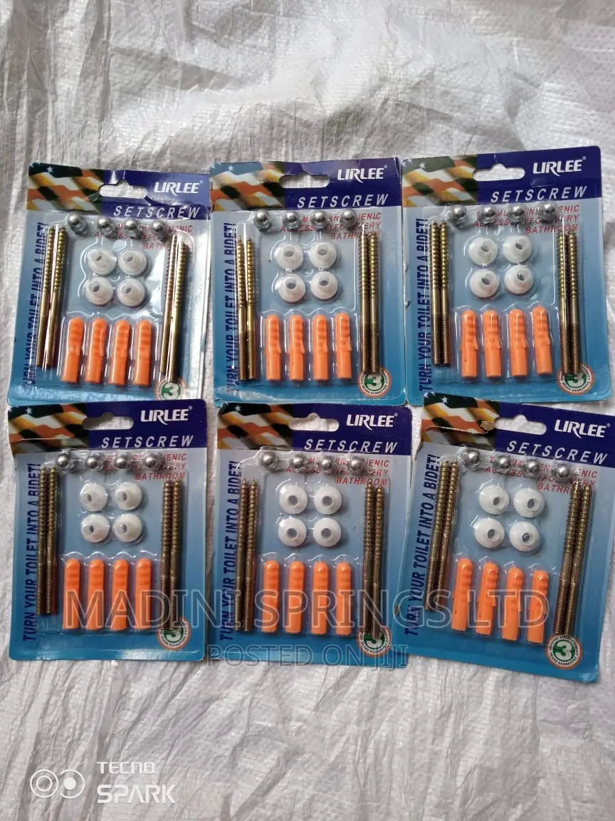 Ceramic Wash Basin Screw Set (12mm Screw Set)