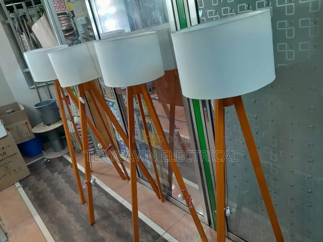 Lighting Triple Floor Lamps