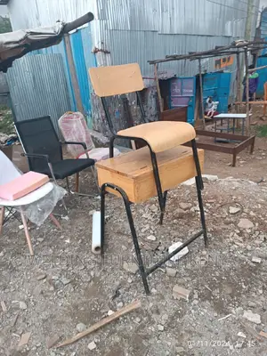 School Lockers and Chairs