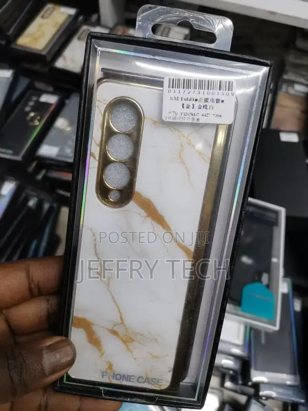 Marble Patterned Case for Samsung Galaxy Z Fold 4/Z Fold 3 5