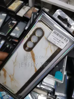 Marble Patterned Case for Samsung Galaxy Z Fold 4/Z Fold 3 5