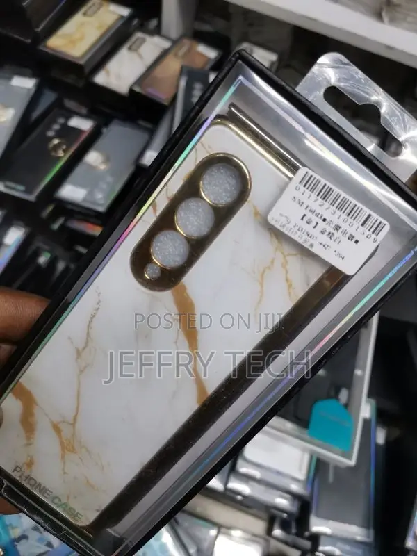 Marble Patterned Case for Samsung Galaxy Z Fold 4/Z Fold 3 5