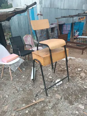 School Lockers and Chairs