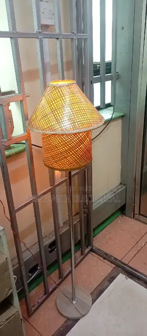 African Floor Stand Lighting Lamp