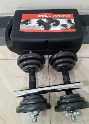 Quality 20kg Cast Iron Dumbbells Set