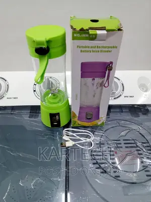 Portable and Rechargeable Battery Juice Blender