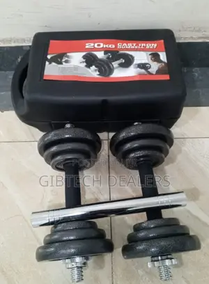 Best Quality Cast Iron 20kg Dumbbells Set