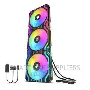 Asiahorse Matrix ARGB 56 ARGB LEDS 360mm PWM PC Case Fans