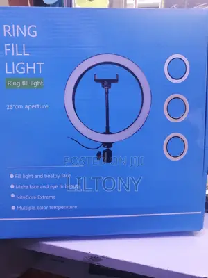10" Ringlight With Tripod 2mtrs Tripod