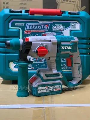 Rechargeable Total Rotary Hammer Drill 22 Mm 20 v + Bits