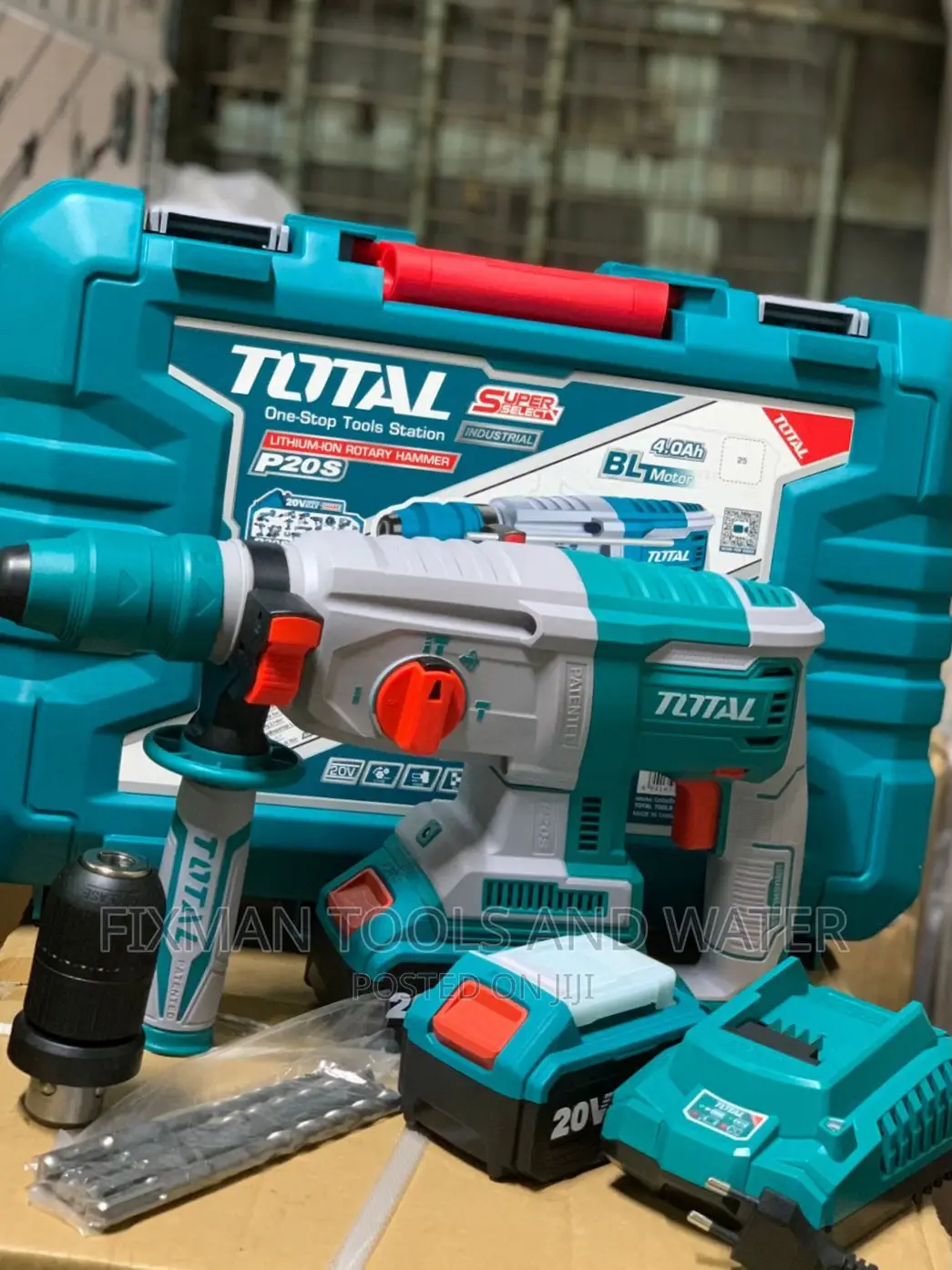 Cordless Rotary Hammer Drill 26mm 20V