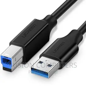 Printer Cable USB 3.0 a-B UGREEN US210, 2m (Black)