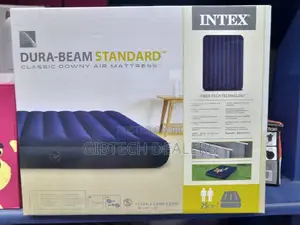 4*6 Intex Inflatable Mattress Plus Free Electric/Manual Pump