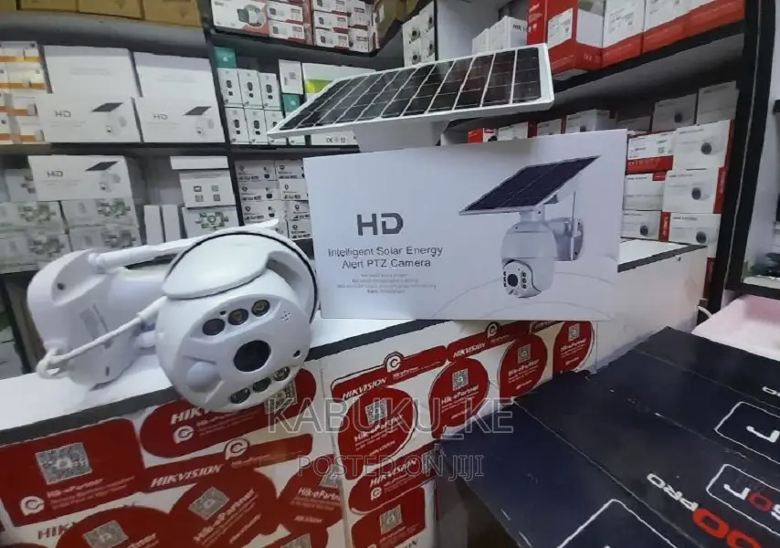 4G Solar Powered Camera PTZ -(Colored at Night Record