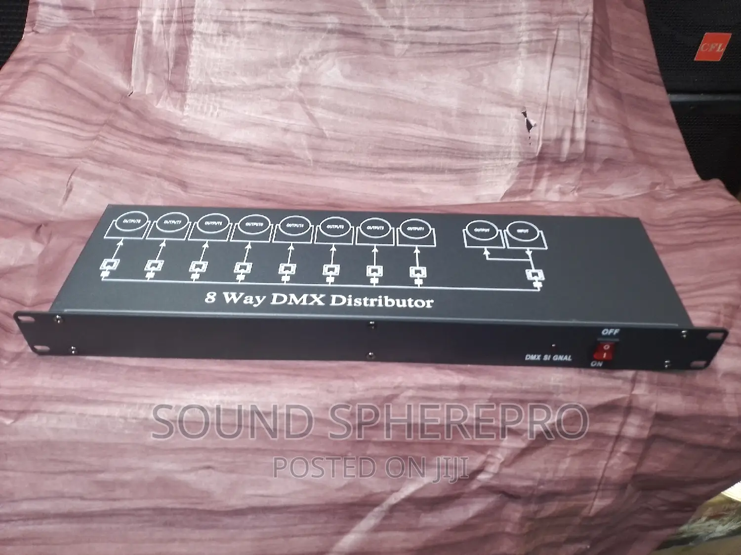 8 Way DMX Light Distributor