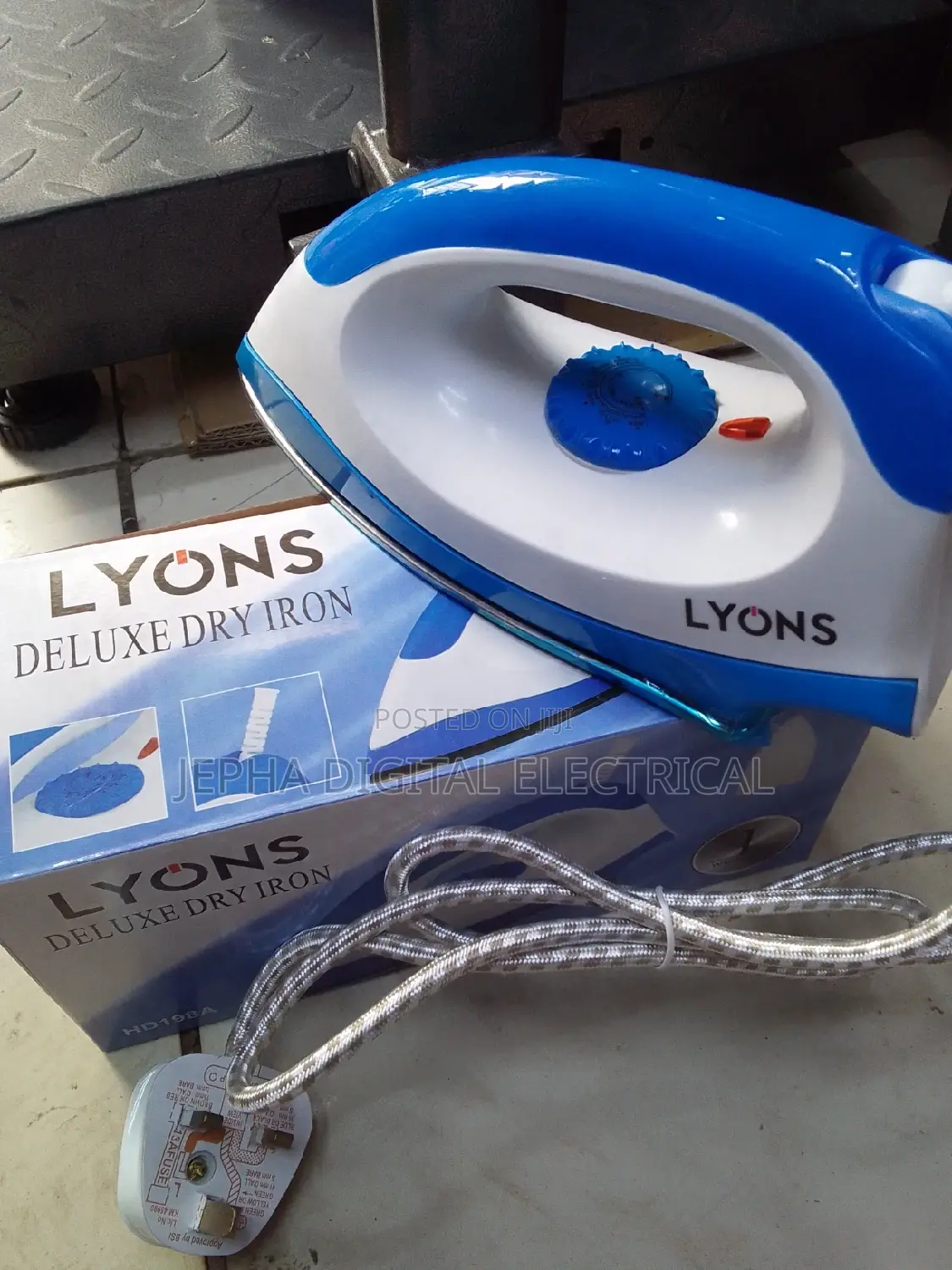 Dry Iron Box,Lyons,240v