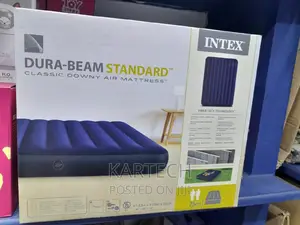 Intex Inflatable Mattress Plus Free -Electric Pump 5 by 6