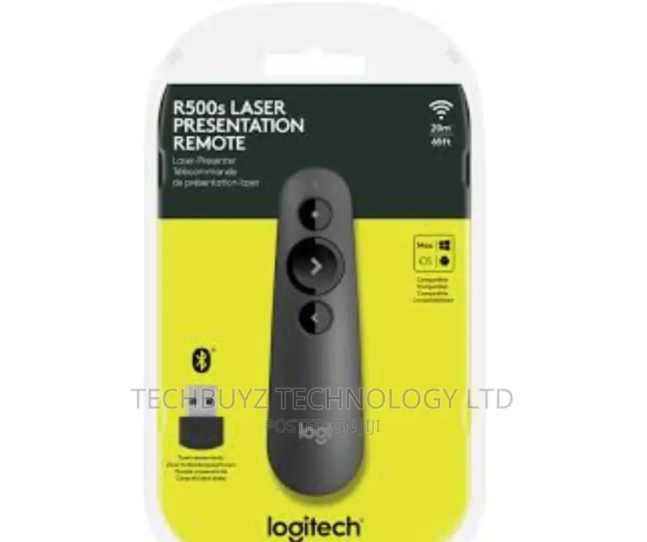 Logitech R500s Laser Pointer Presentation Remote