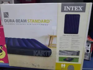 6*6 Intex Inflatable Mattress Plus Free -Electric Pump