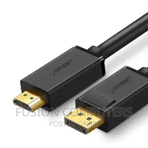 UGREEN DP Male to HDMI Male Cable 1.5m (Black) – DP101-1.5