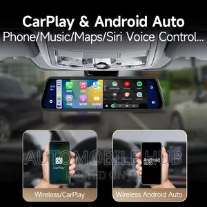 Rear View Mirror Screen With Android Wifi Connection