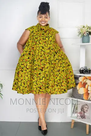 Stylish Ankara Dress/ Free Dress/Maternity Dress/Mother's