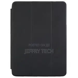 3-Fold Naturally Treated Smart Leather Case for iPad Air 2(B