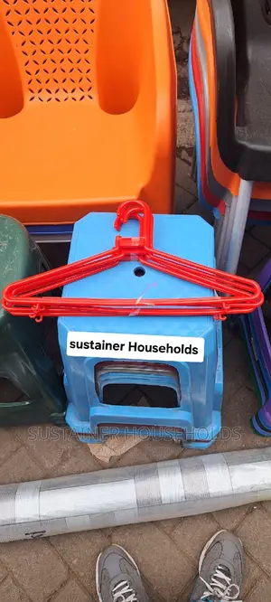 12 PCS Strong Plastic Hangers