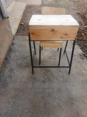 School Lockers and Chairs