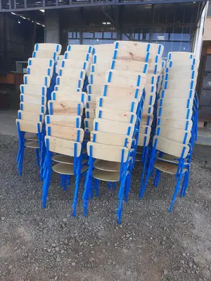 School Lockers and Chairs