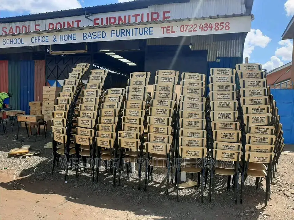 School Lockers and Chairs