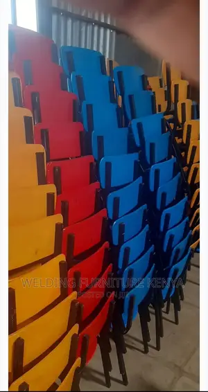 School Lockers and Chairs