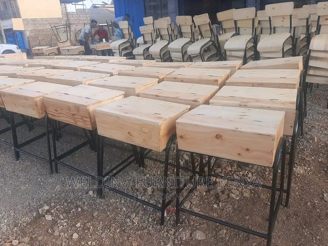 School Lockers and Chairs