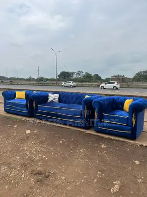 6 Seater Chesterfield Sofa