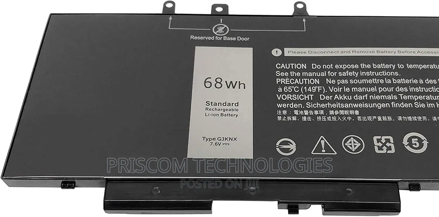 Dell E5480 E5580 E5490 GJKNX 93ftf Gd1jp Dy9nt 5yhr4 Battery