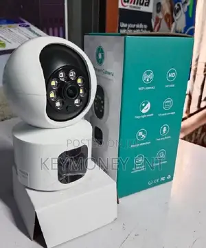 Smart Wifi Nanny Wireless Camera V380 Dual Lens PTZ Cam.>