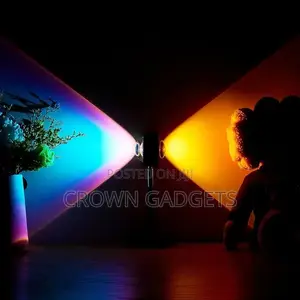 Sunset Table Lamp Rainbow Projection LED Night Light