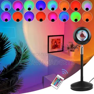 Sunset Projector Led Floor RGB Modern Sunset Lamp