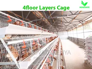 A Type, 4 Tiers, 128 Birds Chicken Cage