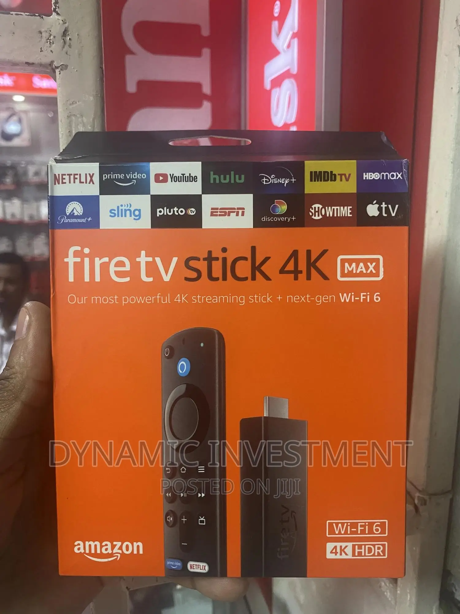 Amazon Fire TV Stick Max Streaming Device