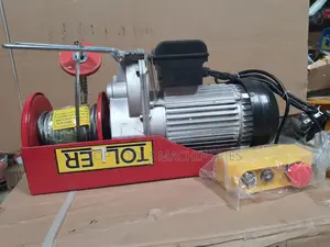 Electric Hoist 1 Ton 1600W 12m Single Hook Capacity 500kgs