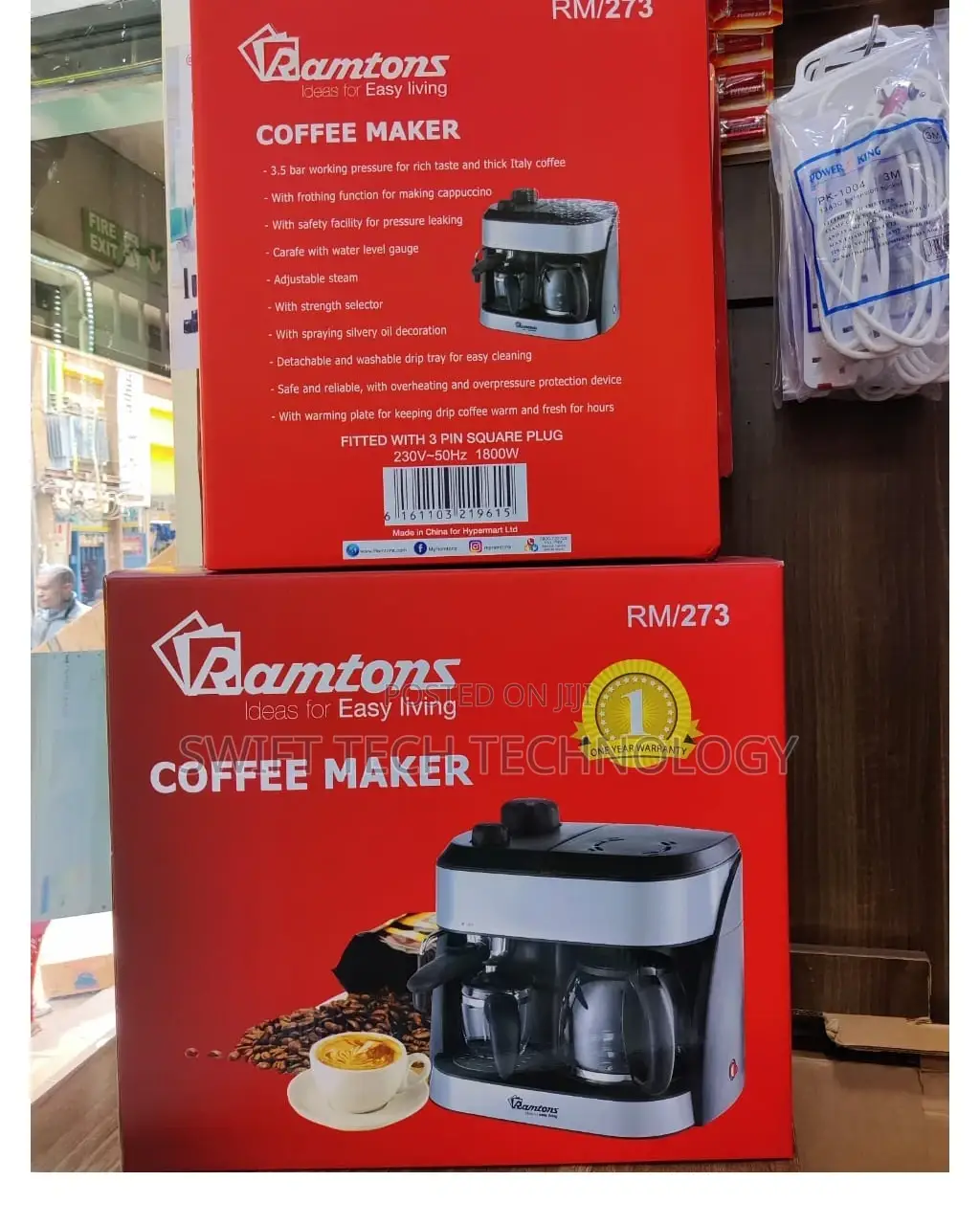 Ramtons Coffee , Coffee Twin Coffee Maker