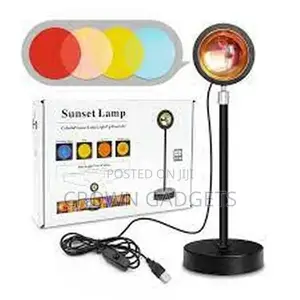 Sunset Projection Lamp Rainbow LED